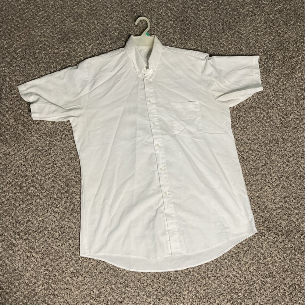 Fashion Seal Uniforms White Button Up Shirts